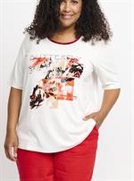 Chalou - Frida T-Shirt, Offwhite